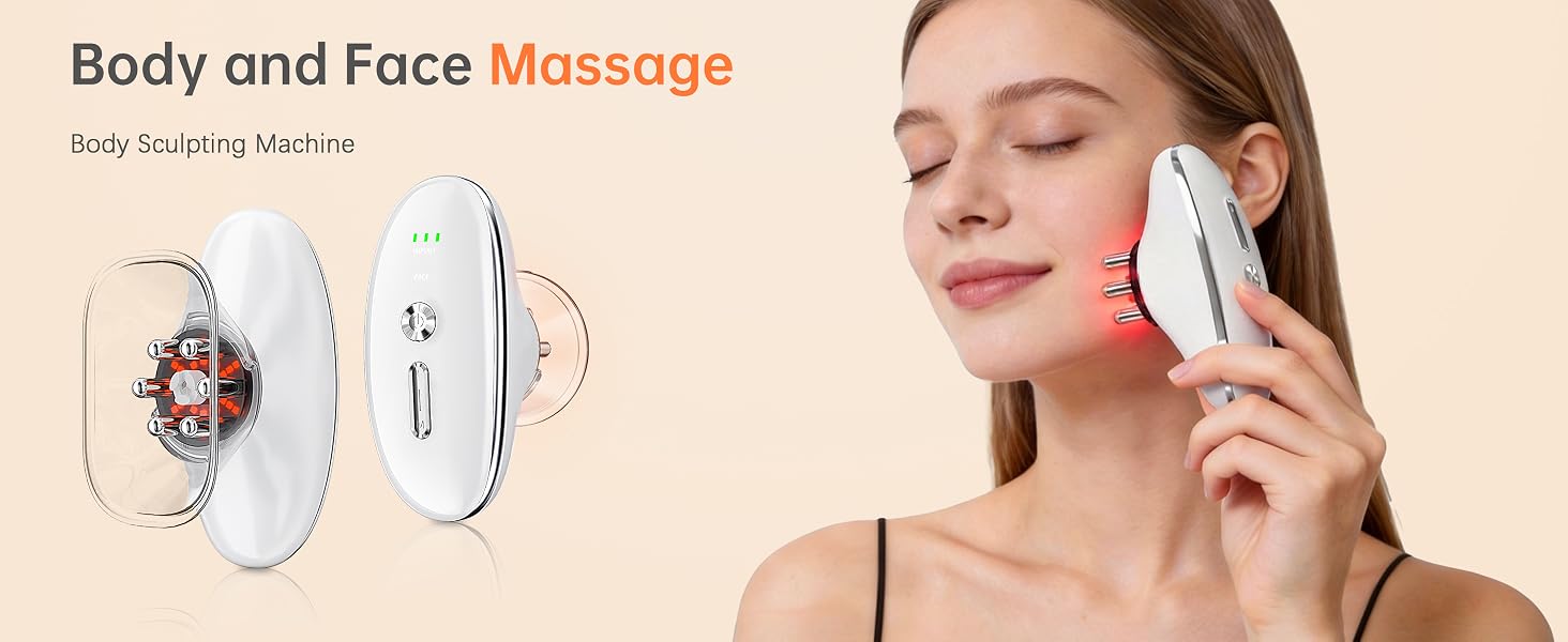 3-in-1 Handheld Body Sculpting and Skin Tightening Massager - 7