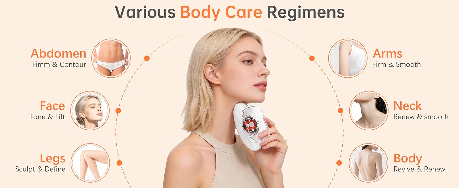 3-in-1 Handheld Body Sculpting and Skin Tightening Massager - 10