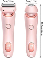 Pain-Free Electric Shaver for Women Body and Facial Hair