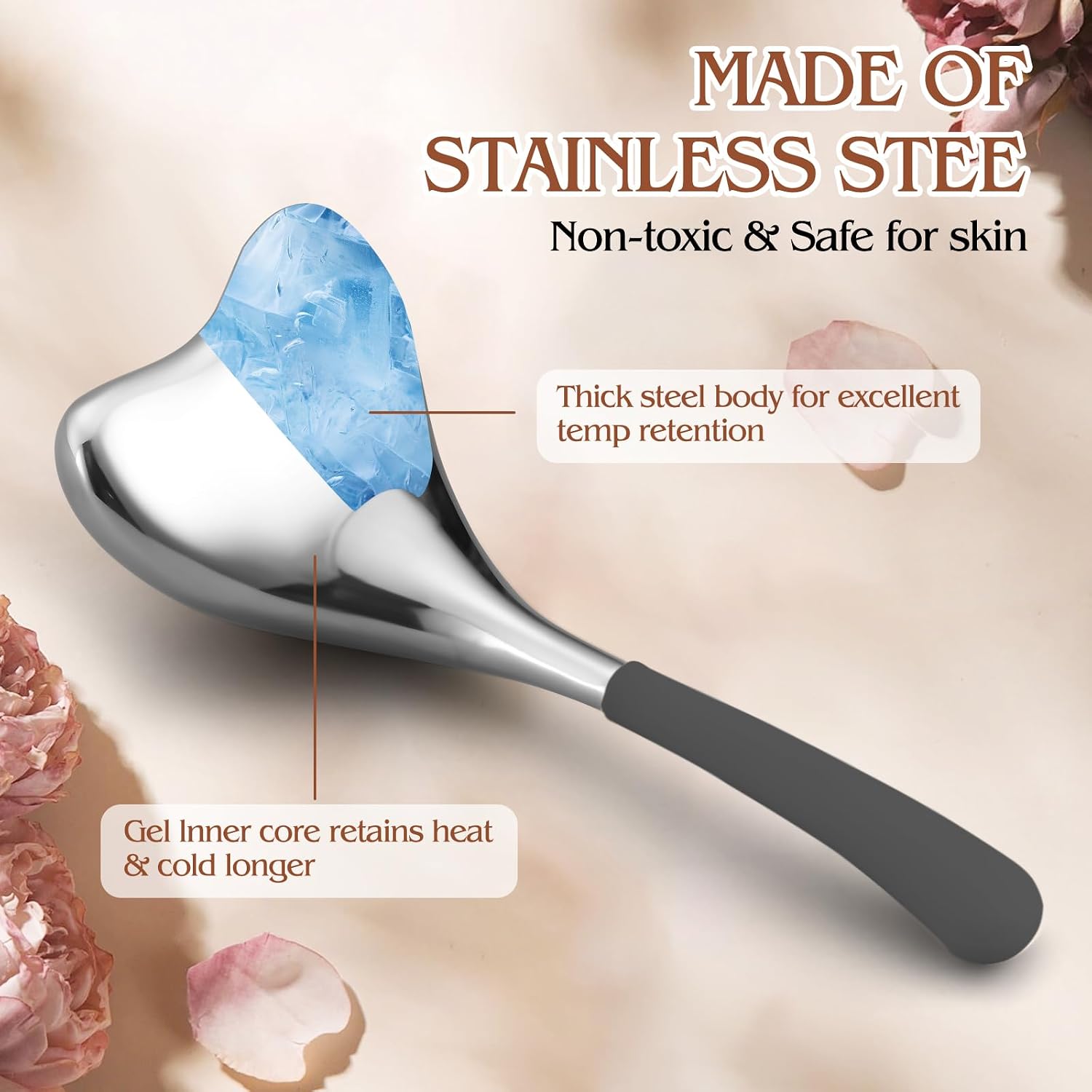 Stainless Steel Cooling Facial Massage Globes - 9