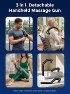 Dual-Head Handheld Muscle Massage Gun