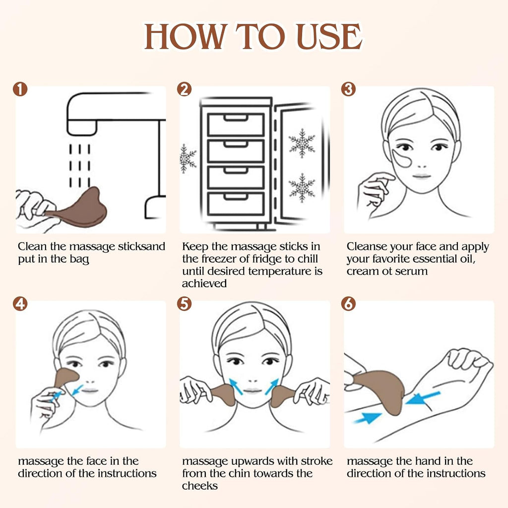 Stainless Steel Cooling Facial Massage Globes