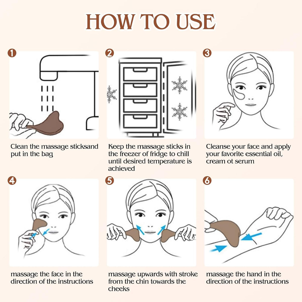 Stainless Steel Cooling Facial Massage Globes