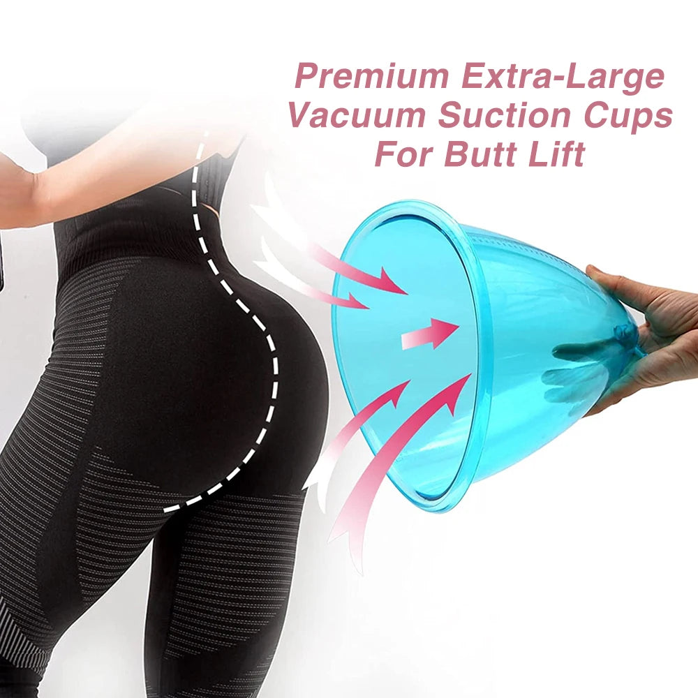 Vacuum Breast and Buttock Lifting Suction Cup Set