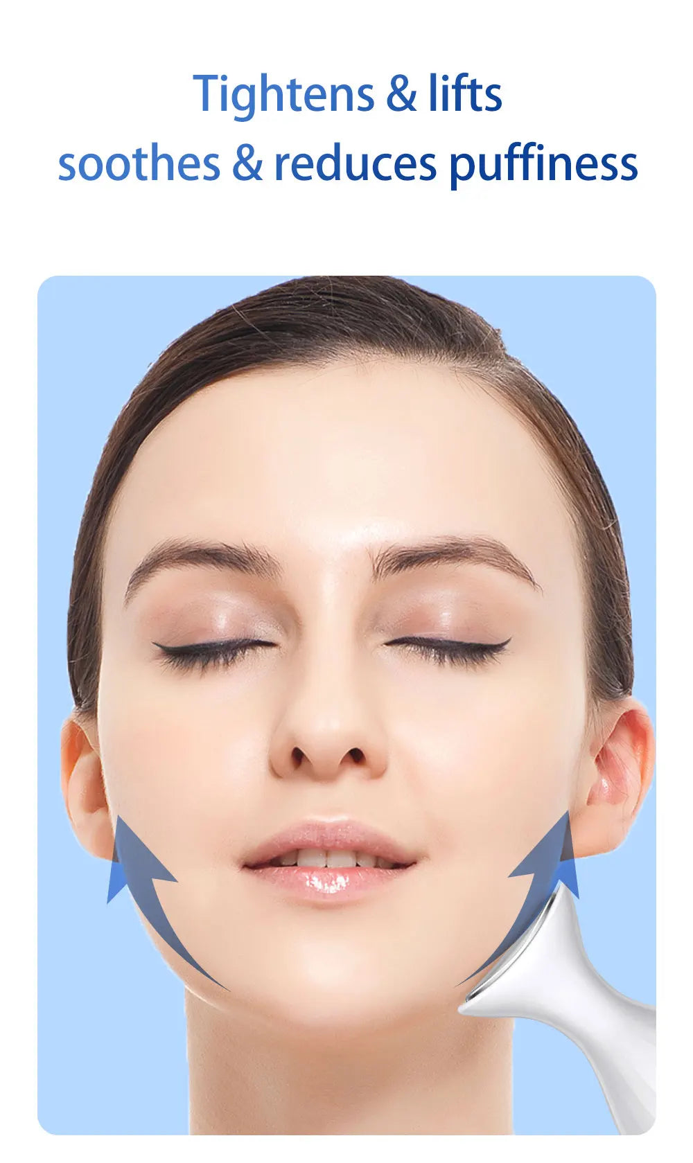 Cryo Facial Ice Roller for Skin Tightening and Puffiness