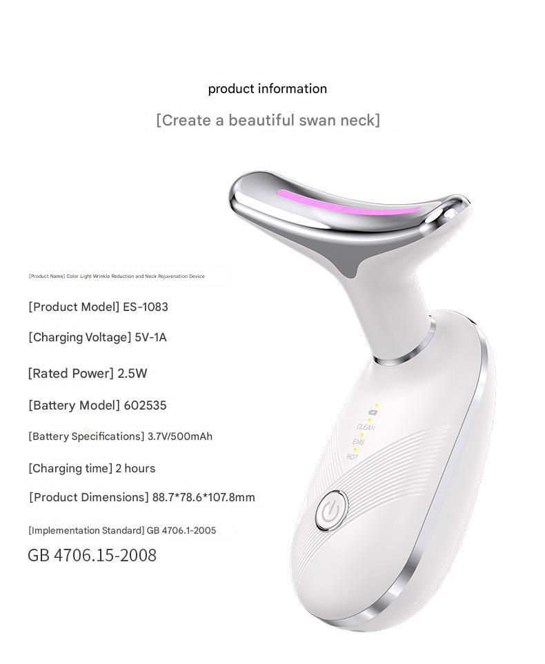 LED Facial and Neck Sculpting Massager - 14