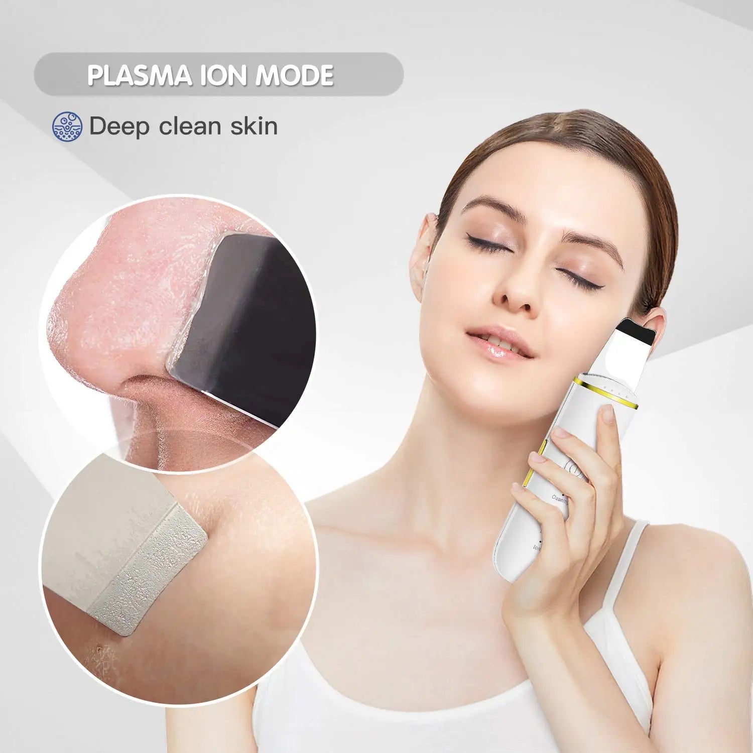 Ultrasonic Facial Skin Scrubber and Pore Cleanser - 8