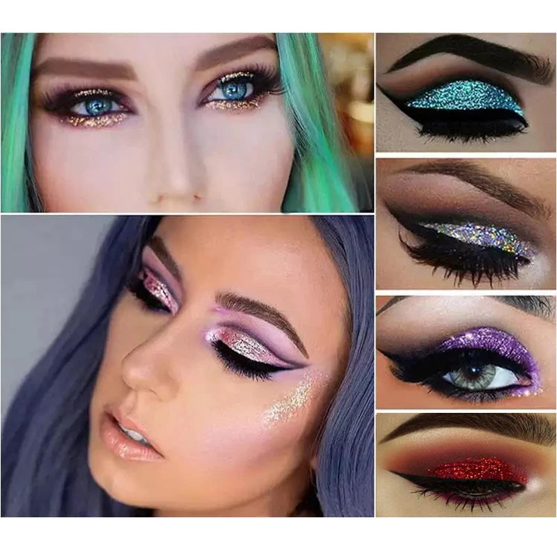 35-Color Shimmer & Glitter Eyeshadow Palette