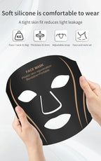 7-Color LED Light Therapy Face and Neck Mask