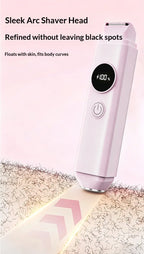 2-in-1 Painless Electric Shaver for Full Body Hair Removal