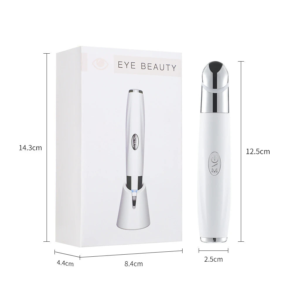 3-in-1 LED Photon Eye Massager for Dark Circles and Puffiness - 11
