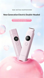 2-in-1 Painless Electric Shaver for Full Body Hair Removal