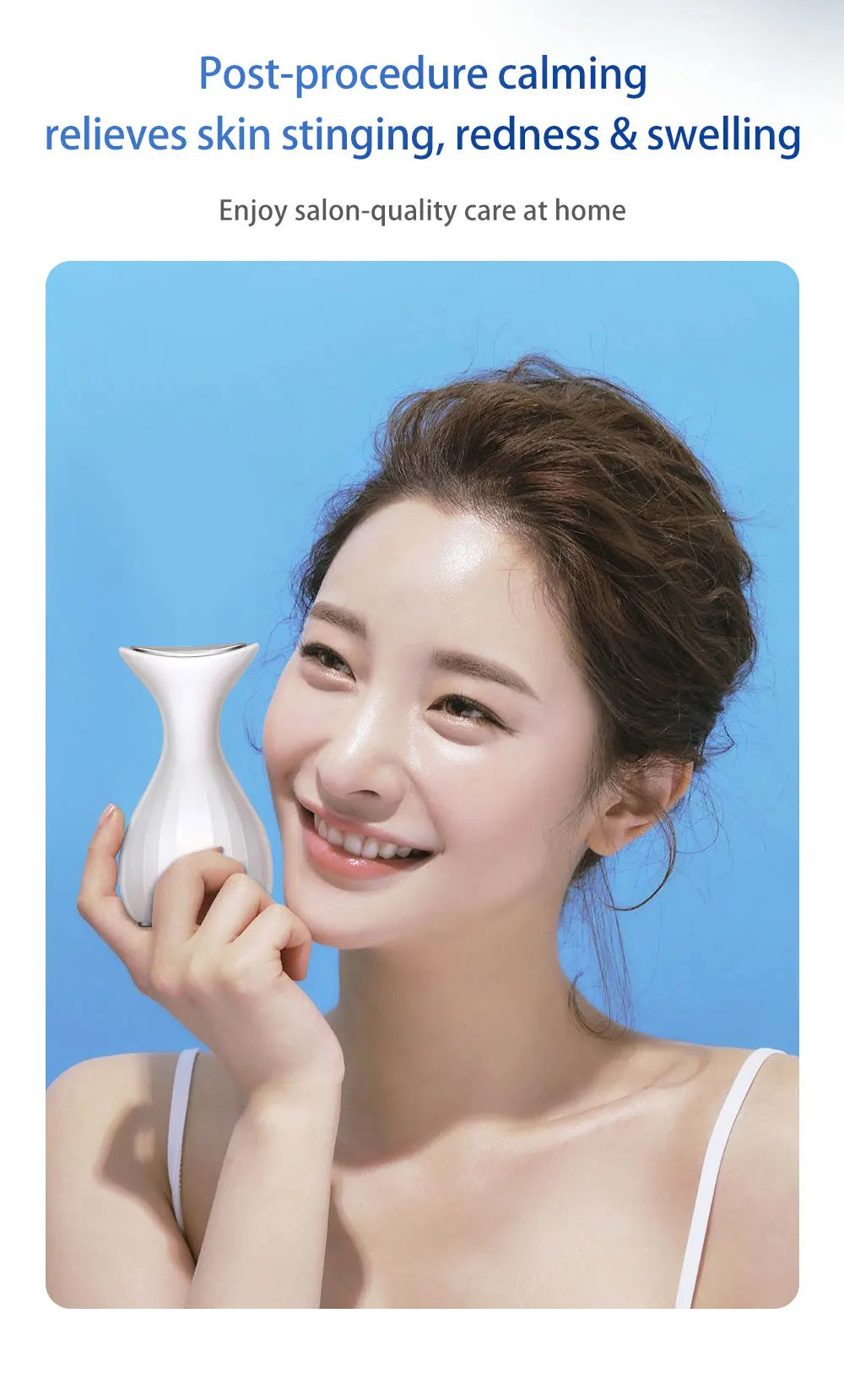 Cryo Facial Ice Roller for Skin Tightening and Puffiness