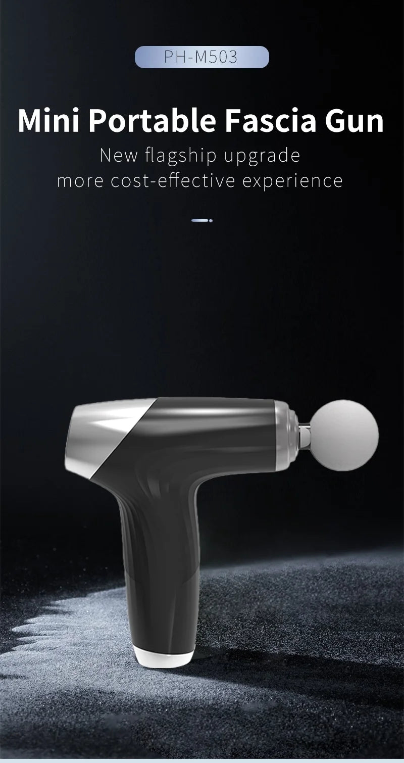 Portable Deep Tissue Percussion Muscle Massage Gun - 7