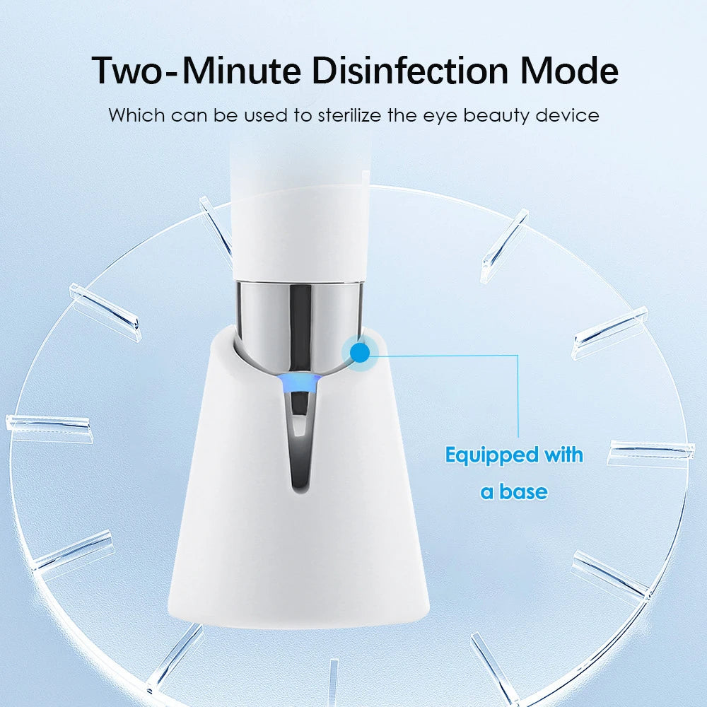 3-in-1 LED Photon Eye Massager for Dark Circles and Puffiness