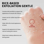 Exfoliating Rice Essence for Deep Pore Cleansing and Brightening