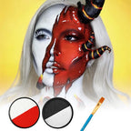 Dual-Split Water-Based Face and Body Paint Set