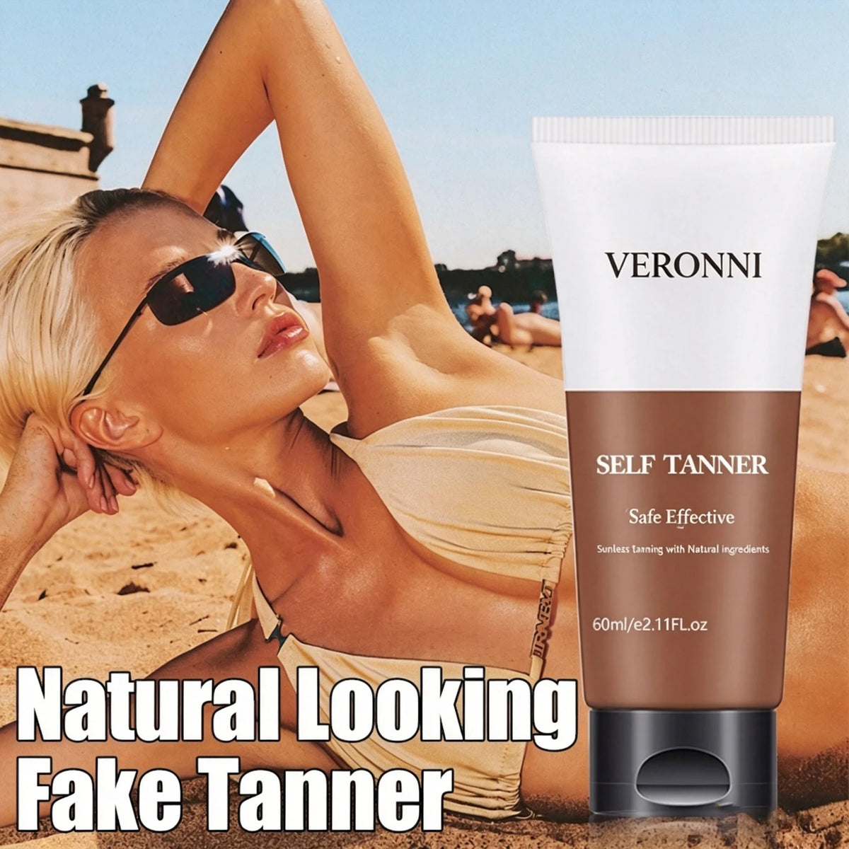 Sunless Self-Tanning Body Bronzing Cream