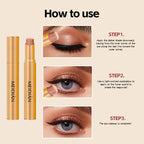 Three-Tone Gradient Eyeshadow Stick for Beginners