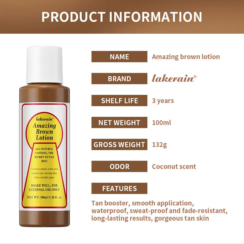 Sunless Tanning Body Booster Lotion
