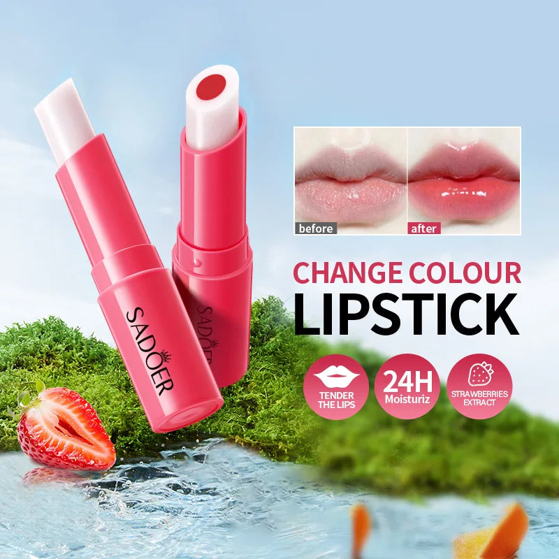 Color-Changing Fruit Moisturizing Lip Balm