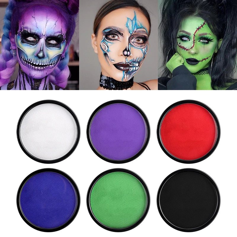 Water-Based Professional Face and Body Paint for Costumes