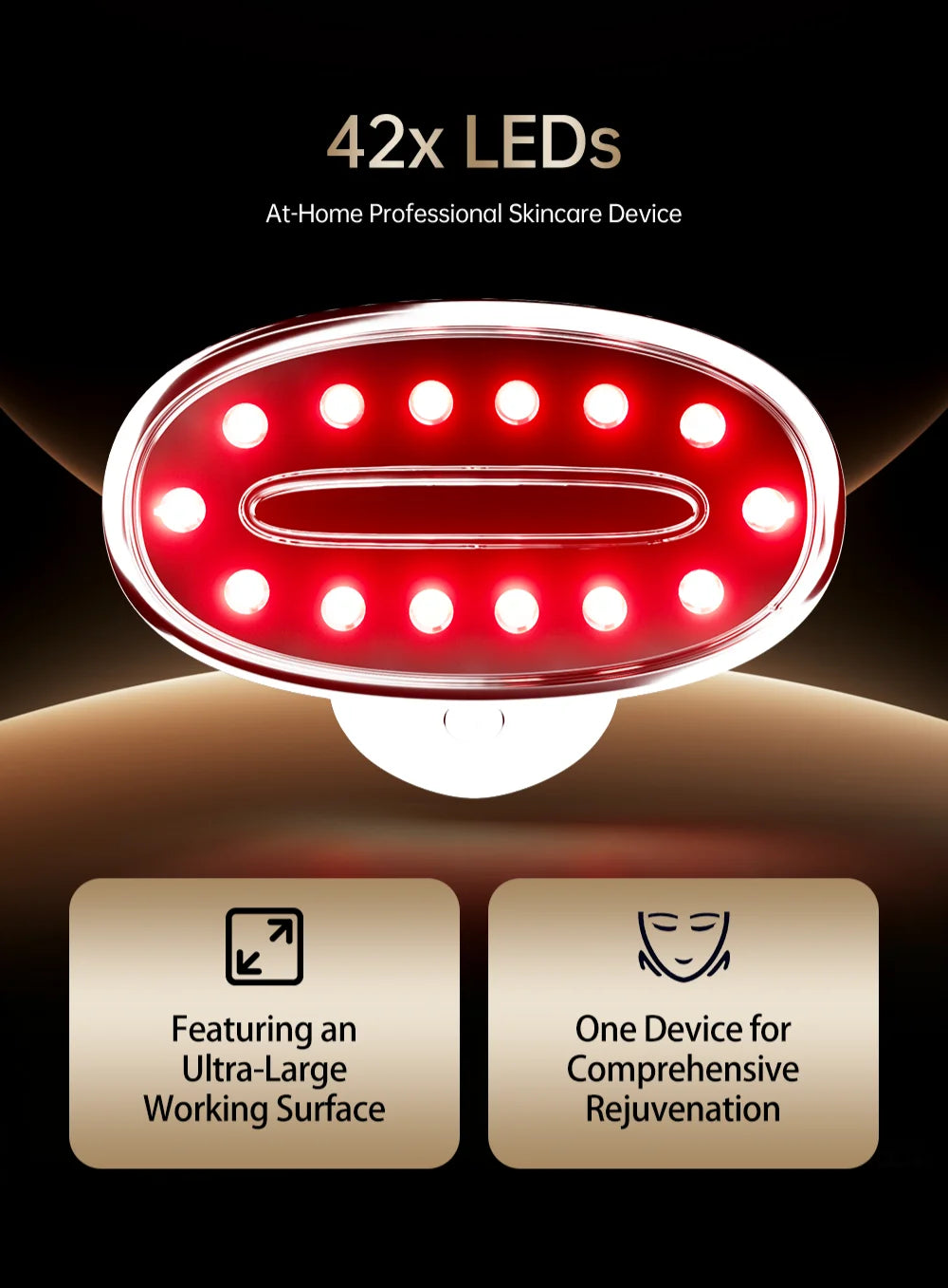 LED Facial Sculpting and Skin Tightening Device
