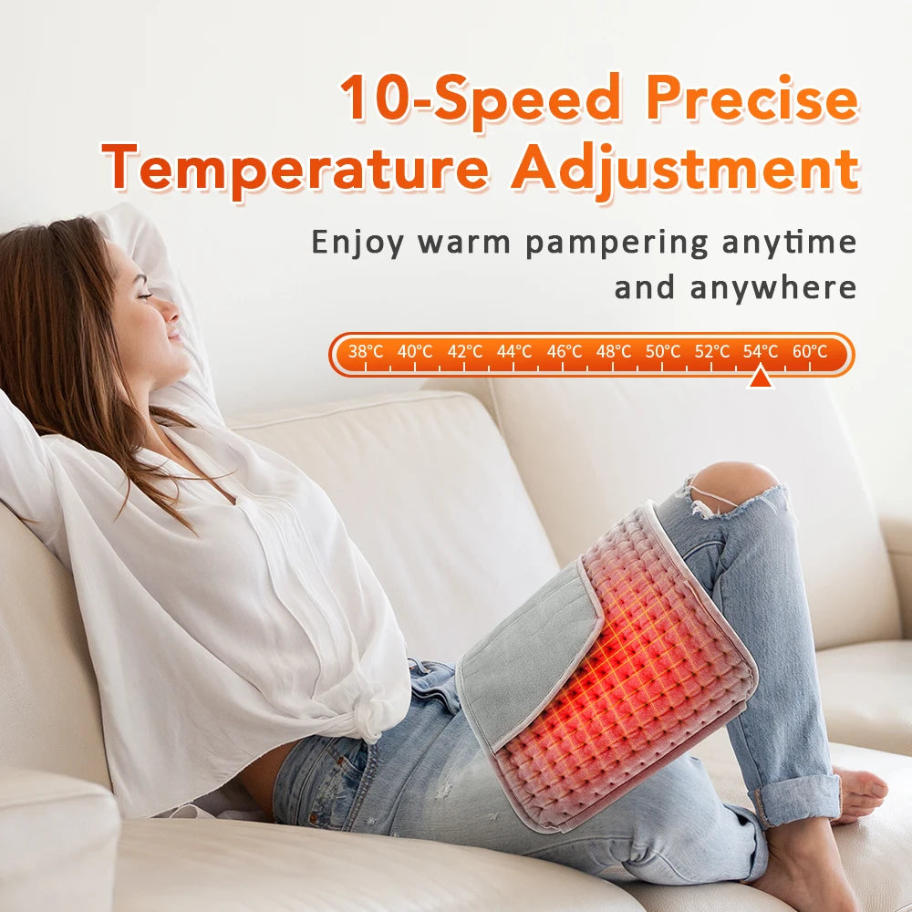 Electric Heated Waist and Back Support Belt