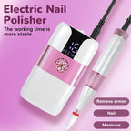 Professional Rechargeable Electric Nail Drill File Kit