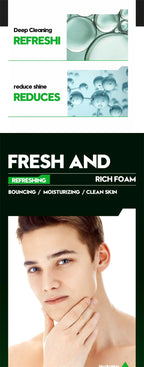 Oil Control Facial Cleanser for Men