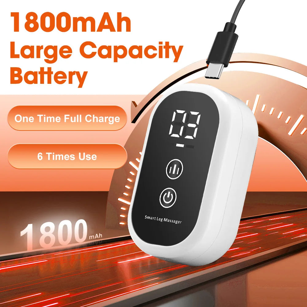 Wireless Air Compression Leg Massager for Circulation