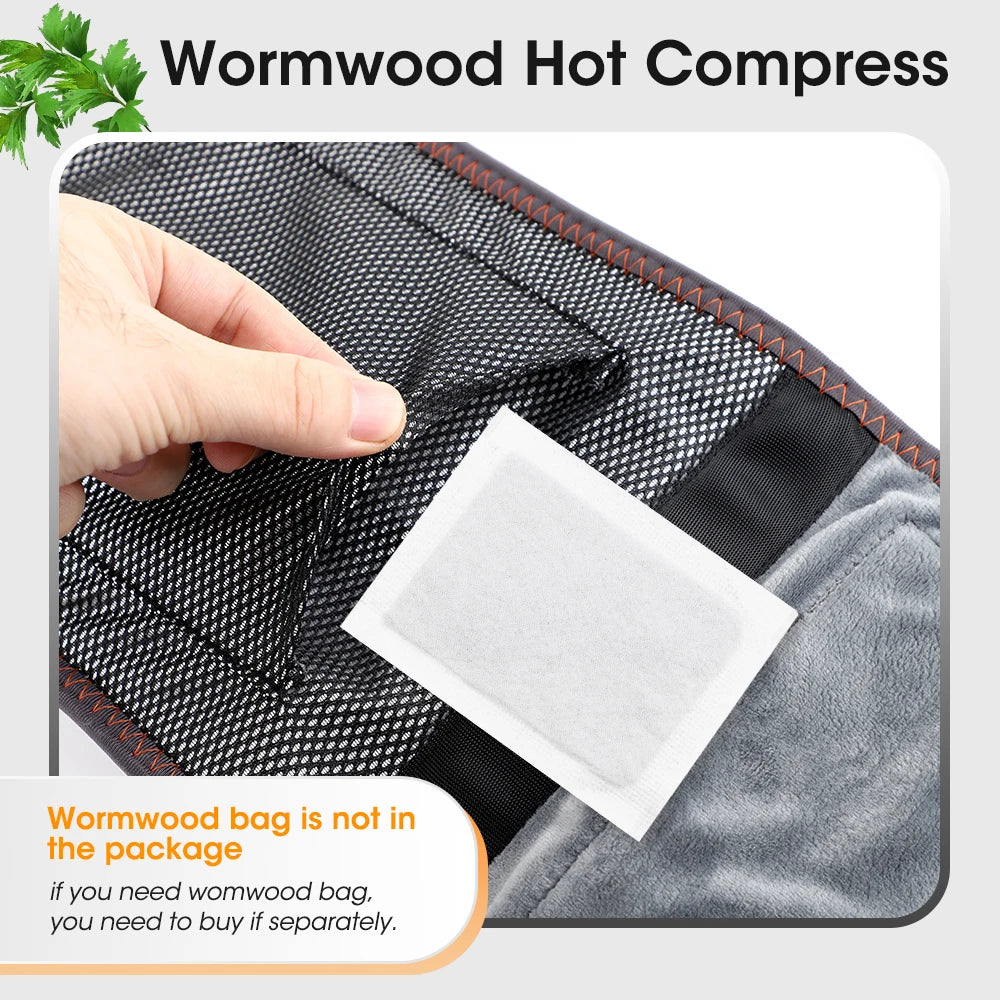 Cordless Heated Vibration Back Massager Belt
