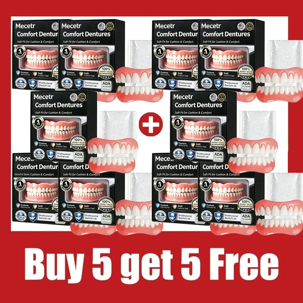 Adjustable Natural Fit Dentures for Smile Confidence