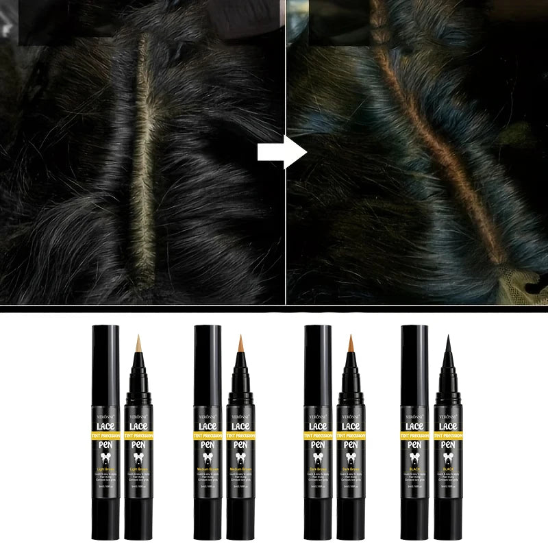 Waterproof Lace Tint Pen for Wigs and Hairline Concealing