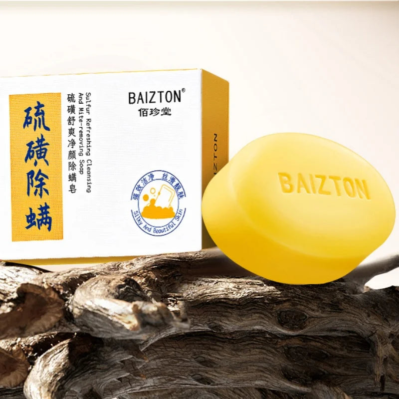Sulfur Deep Cleansing Soap for Oil Control and Clear Skin