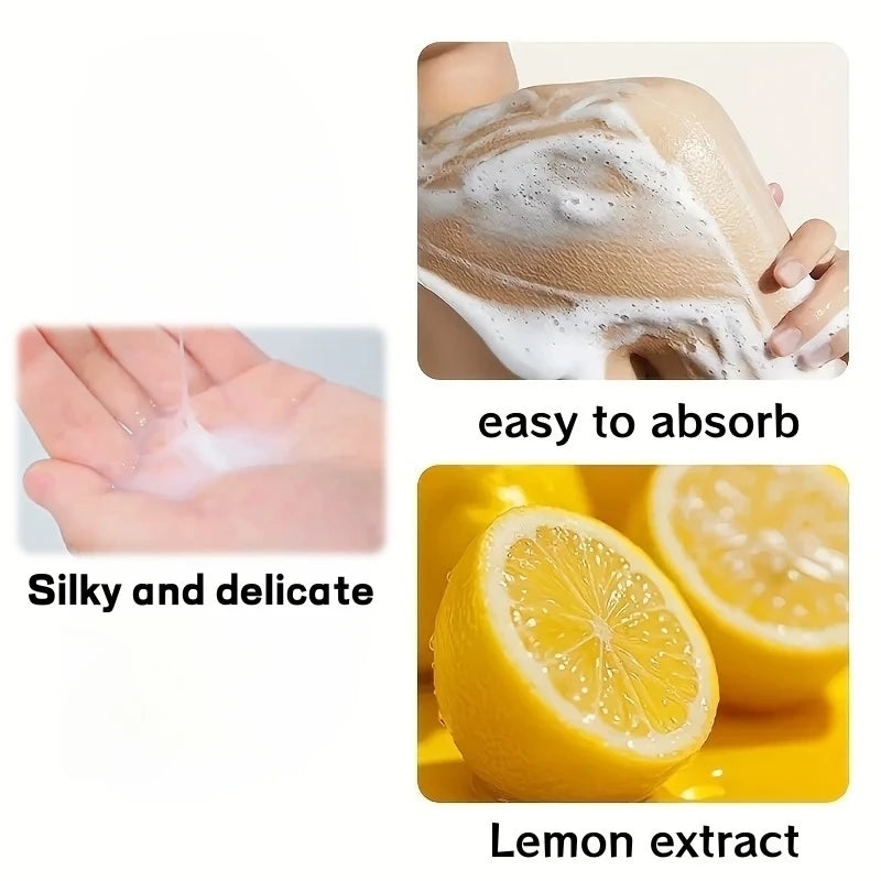 Refreshing Lemon Moisturizing Body Wash for Smooth Skin