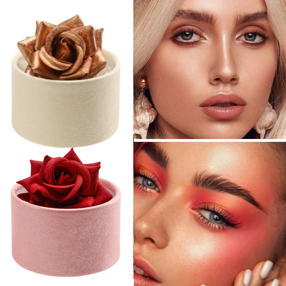 3D Rose Petal Blush for a Natural Radiant Complexion