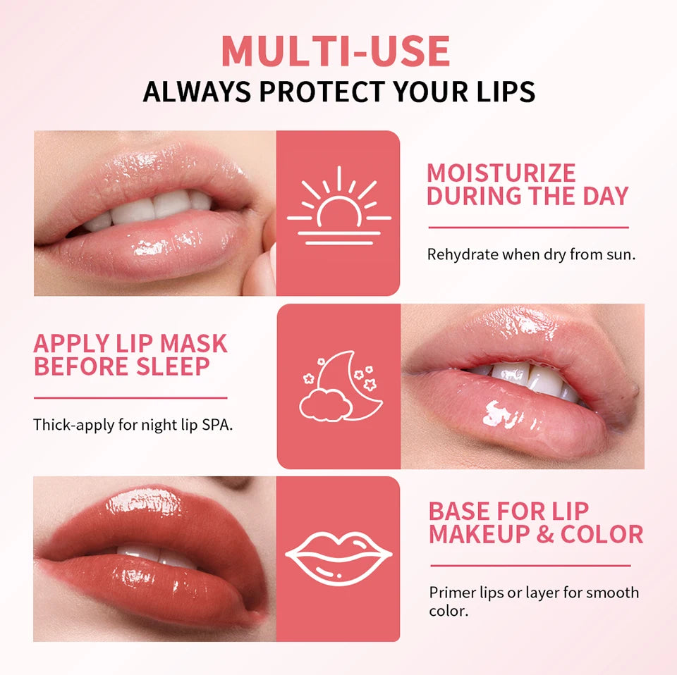 Hydrating Lip Oil Serum for Smooth Plump Lips