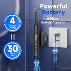 Electric Toothbrush and Water Flosser Set for Oral Care