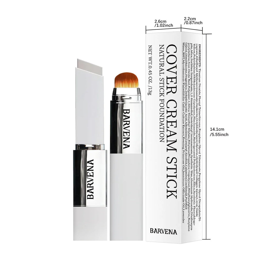 Color-Changing Foundation Stick with Built-in Brush