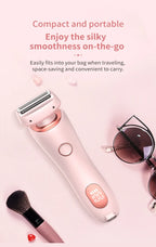 Pain-Free Electric Shaver for Women Body and Facial Hair