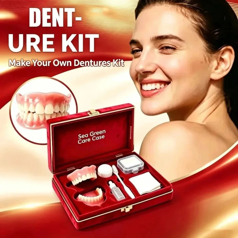 Comfort Fit Silicone Denture Set for Daily Use