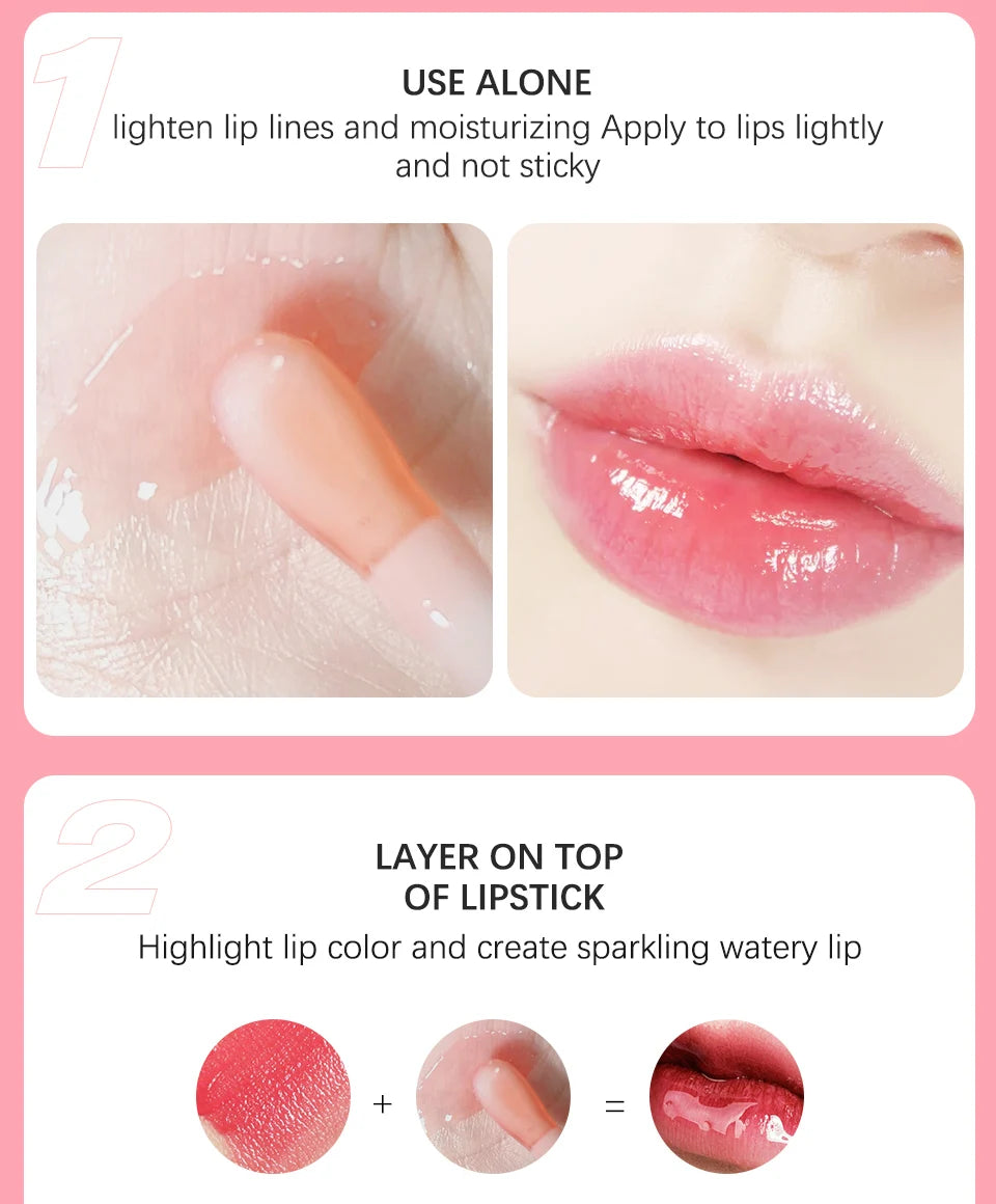 Hydrating Crystal Jelly Lip Glow Oil