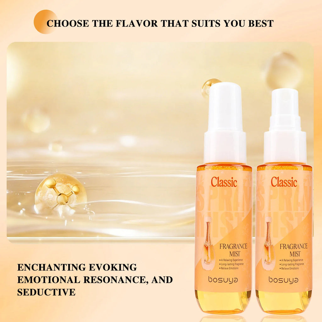 4-Piece Long-Lasting Floral Fragrance Mist Set
