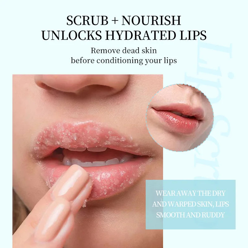 Exfoliating Lip Scrub for Smooth Hydrated Lips
