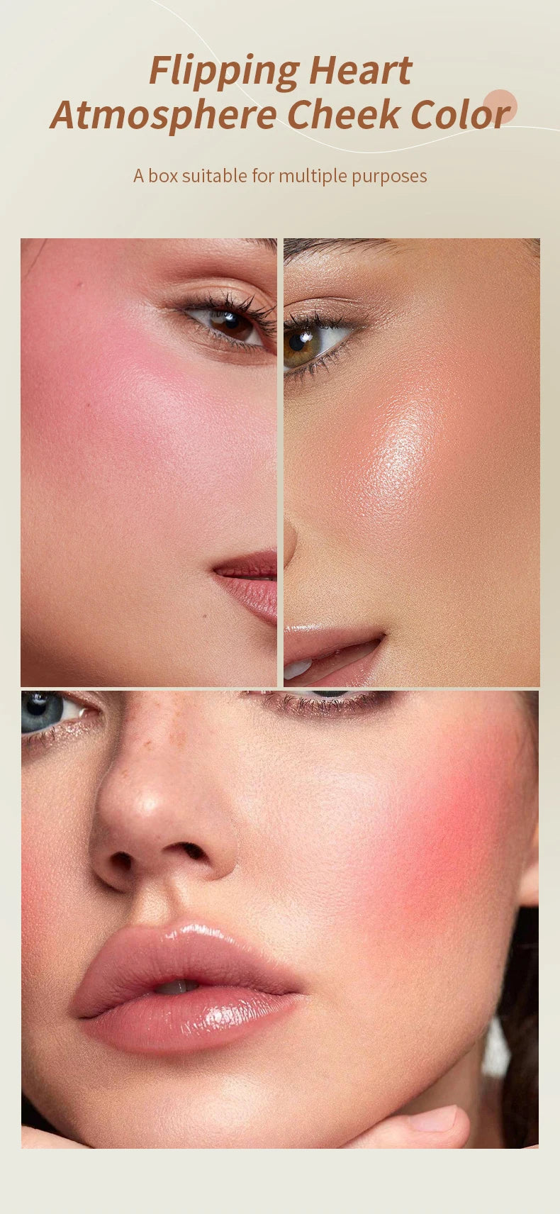 3-in-1 Hydrating Makeup Stick for Lips and Cheeks - 11
