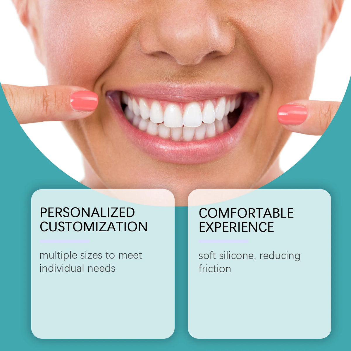 Adjustable Snap-On Cosmetic Dentures for Smile Restoration