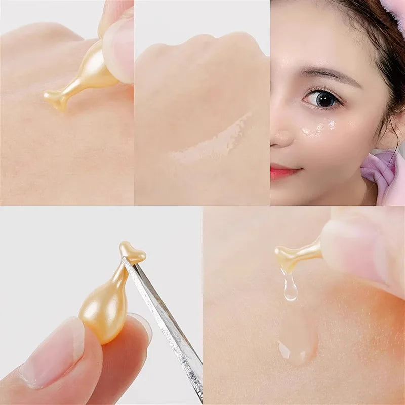 Anti-Aging Retinol and Collagen Facial Essence Capsules