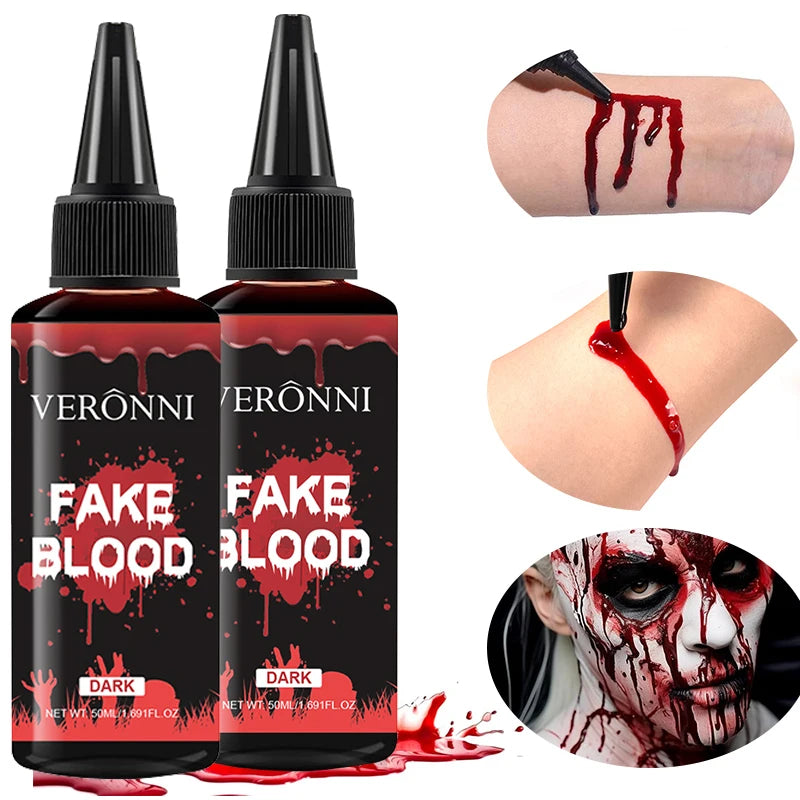 Realistic Fake Blood for Halloween Costumes and Pranks