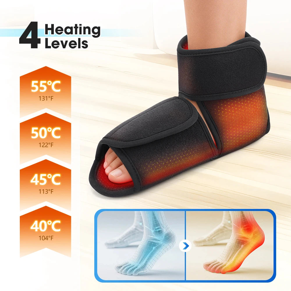 Heated Air Compression Foot and Ankle Massager